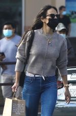 JORDANA BREWSTER in Denim Out in Santa Monica 01/27/2021