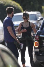 JORDANA BREWSTER Leaves a Private Gym in West Hollywood 01/20/2021