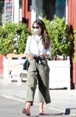JORDANA BREWSTER on a Coffee Run in Brentwood 01/15/2021