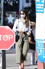 JORDANA BREWSTER on a Coffee Run in Brentwood 01/15/2021