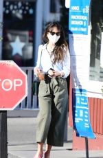 JORDANA BREWSTER on a Coffee Run in Brentwood 01/15/2021