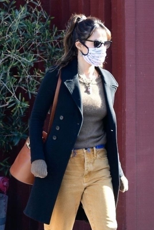 JORDANA BREWSTER Out and About in Brentwood 01/26/2021