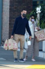JORDANA BREWSTER Out Buying Orchids for New Year