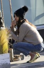 JORDANA BREWSTER Out for Breakfast in Brentwood 01/11/2021