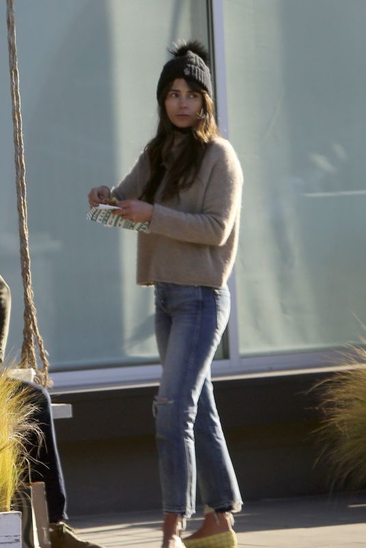 JORDANA BREWSTER Out for Breakfast in Brentwood 01/11/2021