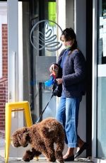 JORDANA BREWSTER Out for Coffee in Brentwood 01/13/2021