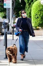 JORDANA BREWSTER Out for Coffee in Brentwood 01/13/2021