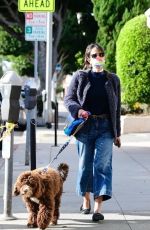 JORDANA BREWSTER Out for Coffee in Brentwood 01/13/2021