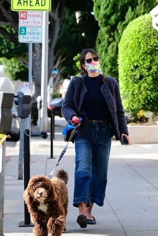 JORDANA BREWSTER Out for Coffee in Brentwood 01/13/2021
