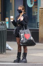 JULIA FOX Out and About in New York 01/19/2021