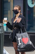 JULIA FOX Out and About in New York 01/19/2021