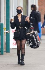 JULIA FOX Out and About in New York 01/19/2021