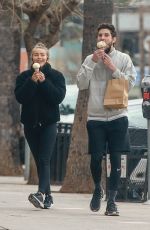 JULIANNE HOUGH at Salt & Straw in Los Angeles 01/28/2021