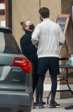 JULIANNE HOUGH at Salt & Straw in Los Angeles 01/28/2021