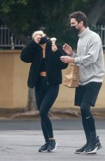 JULIANNE HOUGH at Salt & Straw in Los Angeles 01/28/2021
