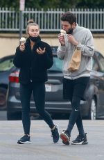 JULIANNE HOUGH at Salt & Straw in Los Angeles 01/28/2021