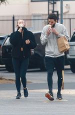 JULIANNE HOUGH at Salt & Straw in Los Angeles 01/28/2021