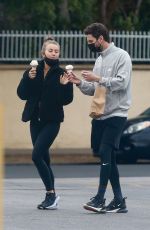 JULIANNE HOUGH at Salt & Straw in Los Angeles 01/28/2021