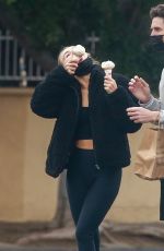 JULIANNE HOUGH at Salt & Straw in Los Angeles 01/28/2021