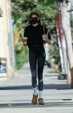 KAIA GERBER Leaves a Gym in Los Angeles 01/21/2021