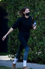 KAIA GERBER Leaves a Gym in Los Angeles 01/21/2021