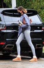 KAIA GERBER Leaves a Gym in West Hollywood 01/23/2021