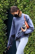 KAIA GERBER Leaves a Gym in West Hollywood 01/23/2021