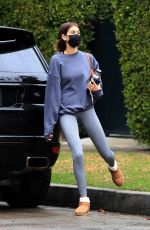 KAIA GERBER Leaves a Gym in West Hollywood 01/23/2021