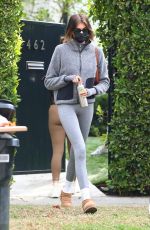 KAIA GERBER Leaves Pilates Class in Los Angeles 01/28/2021