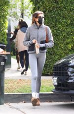 KAIA GERBER Leaves Pilates Class in Los Angeles 01/28/2021
