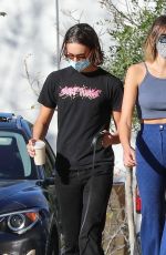 KAIA GERBER Out for Coffee in Malibu 01/20/2021