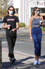 KAIA GERBER Out for Coffee in Malibu 01/20/2021
