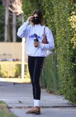 KAIA GERBER Out for Morning Workout in Los Angeles 01/26/2021