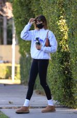 KAIA GERBER Out for Morning Workout in Los Angeles 01/26/2021