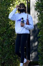 KAIA GERBER Out for Morning Workout in Los Angeles 01/26/2021
