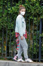 KATE MARA and Jamie Bell Out at Griffith Park in Los Feliz 12/30/2020