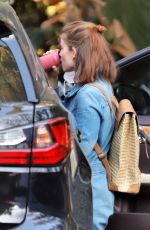KATE MARA at Griffith Park in Los Feliz 01/20/2021