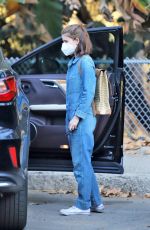 KATE MARA at Griffith Park in Los Feliz 01/20/2021