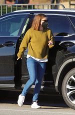 KATE MARA Out at a Park in Pasadena 01/26/2021