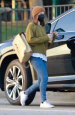 KATE MARA Out at a Park in Pasadena 01/26/2021