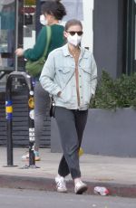 KATE MARA Out for Coffee in Los Feliz 01/22/2021