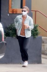 KATE MARA Out for Coffee in Los Feliz 01/22/2021