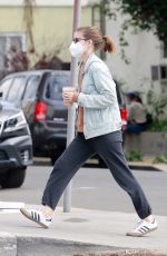 KATE MARA Out for Coffee in Los Feliz 01/22/2021