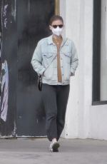 KATE MARA Out for Coffee in Los Feliz 01/22/2021
