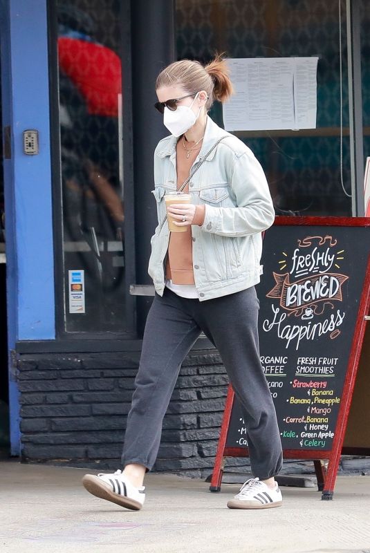 KATE MARA Out for Coffee in Los Feliz 01/22/2021