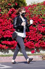 KATE MARA Out for Coffee in Los Feliz 01/25/2021