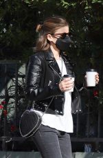 KATE MARA Out for Coffee in Los Feliz 01/25/2021