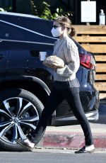 KATE MARA Out for Coffee in Los Feliz 12/31/2020