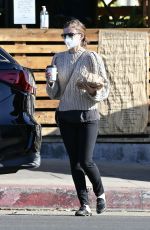 KATE MARA Out for Coffee in Los Feliz 12/31/2020