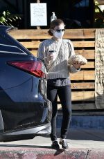 KATE MARA Out for Coffee in Los Feliz 12/31/2020